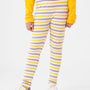 Kids – Girls Printed Ankle Leggings Yellow