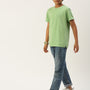 PIPIN Boys Printed T-Shirt Green Melange