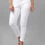 De Moza Women Super Stretch Kurti Pant White