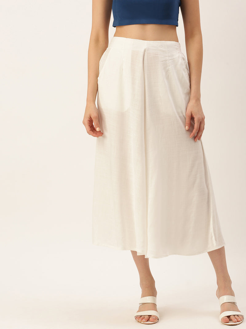 De Moza Women’s Culottes White