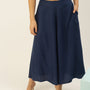 De Moza Women's Culottes Navy Blue