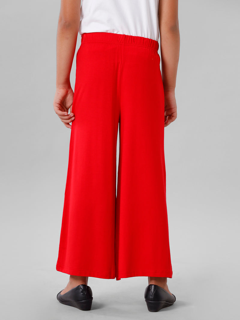 Kids - Girls Palazzo Red