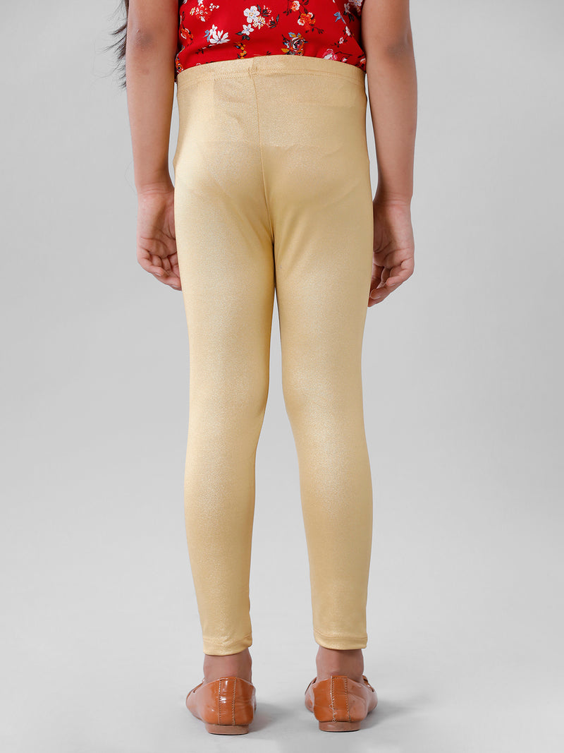 Kids – Girls Leggings Gold