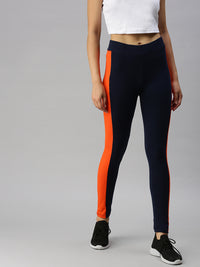 De Moza Ladies Active Wear Leggings Navy Blue