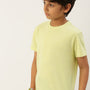 PIPIN Boys Printed T-shirt Neon Yellow Melange