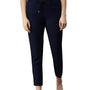 De Moza Women's Straight Pant Dark Navy Blue