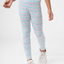 Kids – Girls Printed Ankle Leggings Pink