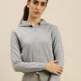 De Moza Ladies Sweatshirt Grey Melange