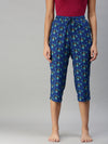 De Moza Ladies Printed Pyjama Pant Bluing