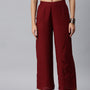 De Moza Ladies Palazzo Maroon