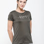 De Moza Ladies Active Wear T-Shirt Olive Green
