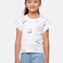Kids - Girls Printed Top Orchid Ice