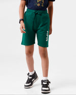 Kids - Boys Printed Shorts Bottle green