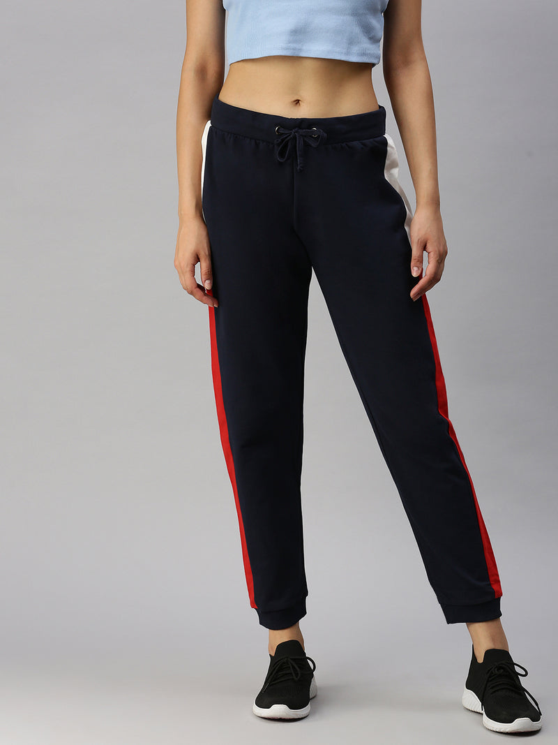 De Moza Ladies Jogger Navy Blue