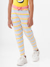 Kids – Girls Printed Straight Pant Pink