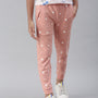 PIPIN Girls Printed Jogger Rose Tan