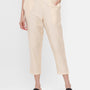 De Moza Ladies Straight Pant Beige