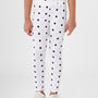 Kids – Girls Printed Ankle Leggings White