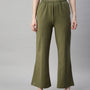 De Moza Women’s Flared Pant Olive Green