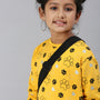 PIPIN Girls Printed Sweatshirt Citrus