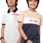 Pack of 2 Pipin Boys T-shirt Offwhite & Almond Sand