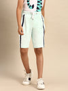 Kids - Boys Printed Shorts Mint