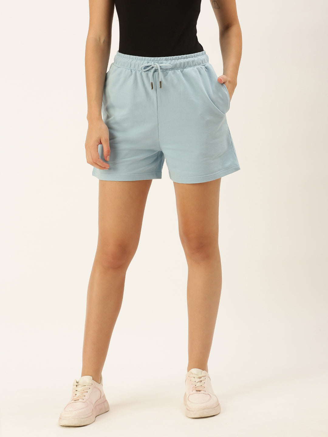 De Moza Women’s Shorts Powder Blue