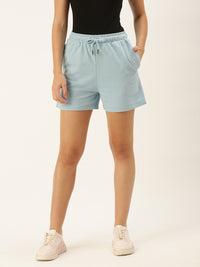 De Moza Women’s Shorts Powder Blue