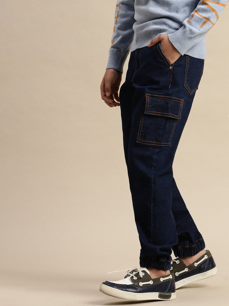 Kids - Boys Denim Jeans Dark Blue