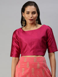 De Moza Women's Blouse Fuchsia