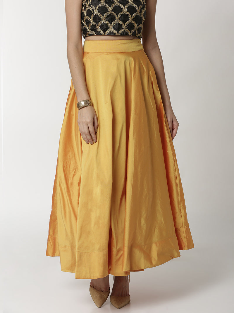 De Moza Ladies Skirt Mustard - De Moza (4341046902847)