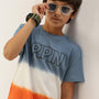 PIPIN Boys Printed T-shirt Orange