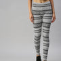 De Moza Ladies Printed Leggings Black