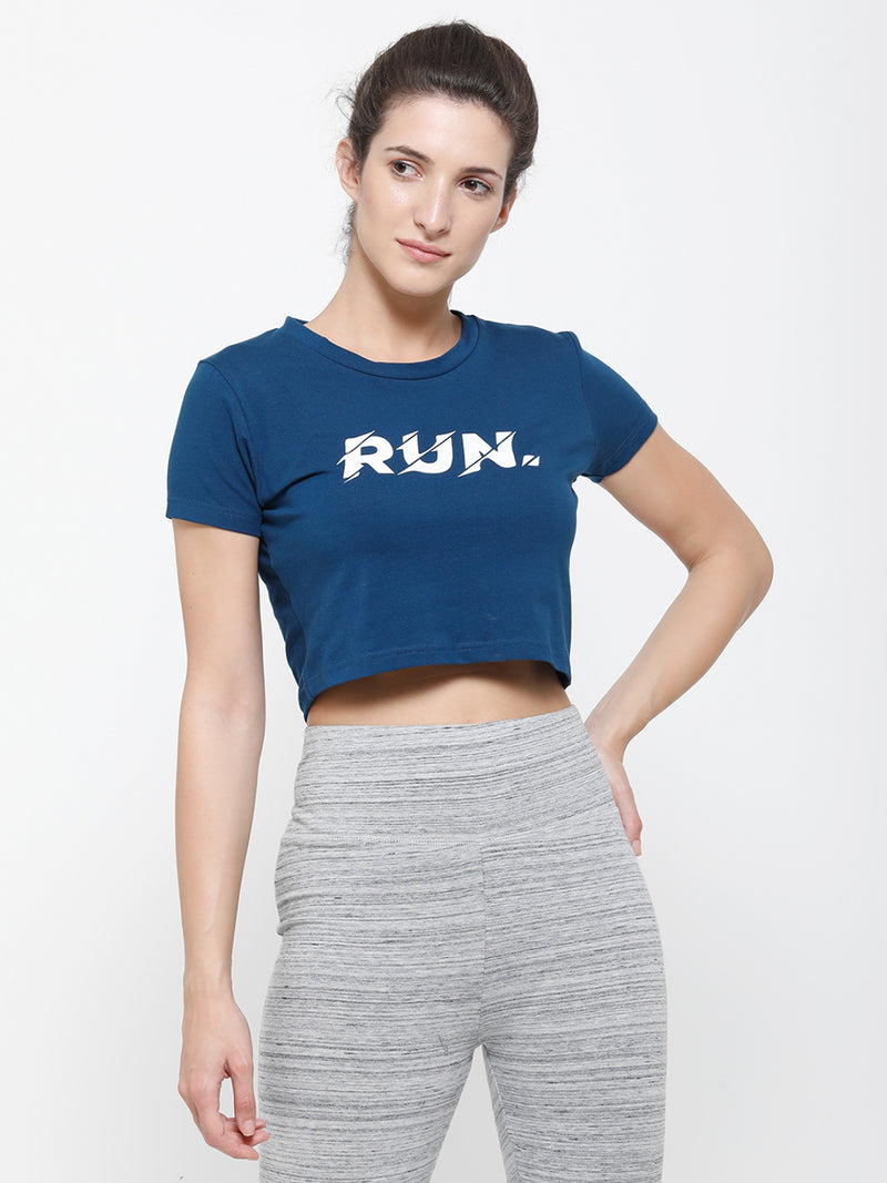 De Moza Ladies Crop Top Posedion