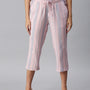 De Moza Ladies Printed Pyjama Pant Calcite Blue