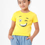 Kids - Girls Printed Top Lemon