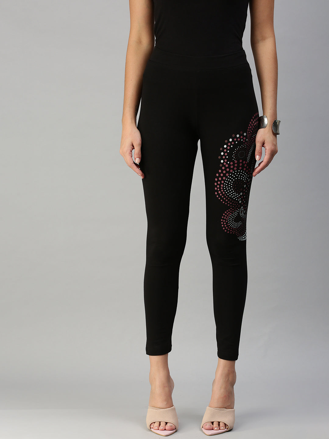 De Moza Ladies Active Wear Leggings Black