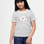 Kids - Girls Printed Top Cloud Dancer