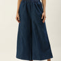 De Moza Ladies Palazzo Enzyme Blue