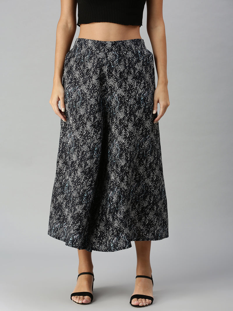 De Moza Women’s Culottes Dark Indigo Blue