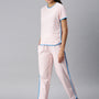De Moza Ladies Printed Pyjama Set Crystal Pink