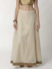 De Moza Ladies Printed Beige Skirt - De Moza (4295473168447)