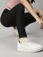 De Moza Women's Denim Jeggings Black