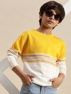 Kids - Boys Winter Sweatshirt Yellow