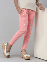 PIPIN Girls Printed Jogger Pink