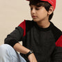 Kids - Boys Winter Sweatshirt Bright Anthra Melange
