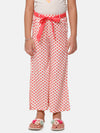 Kids - Girls Printed Palazzo Coral