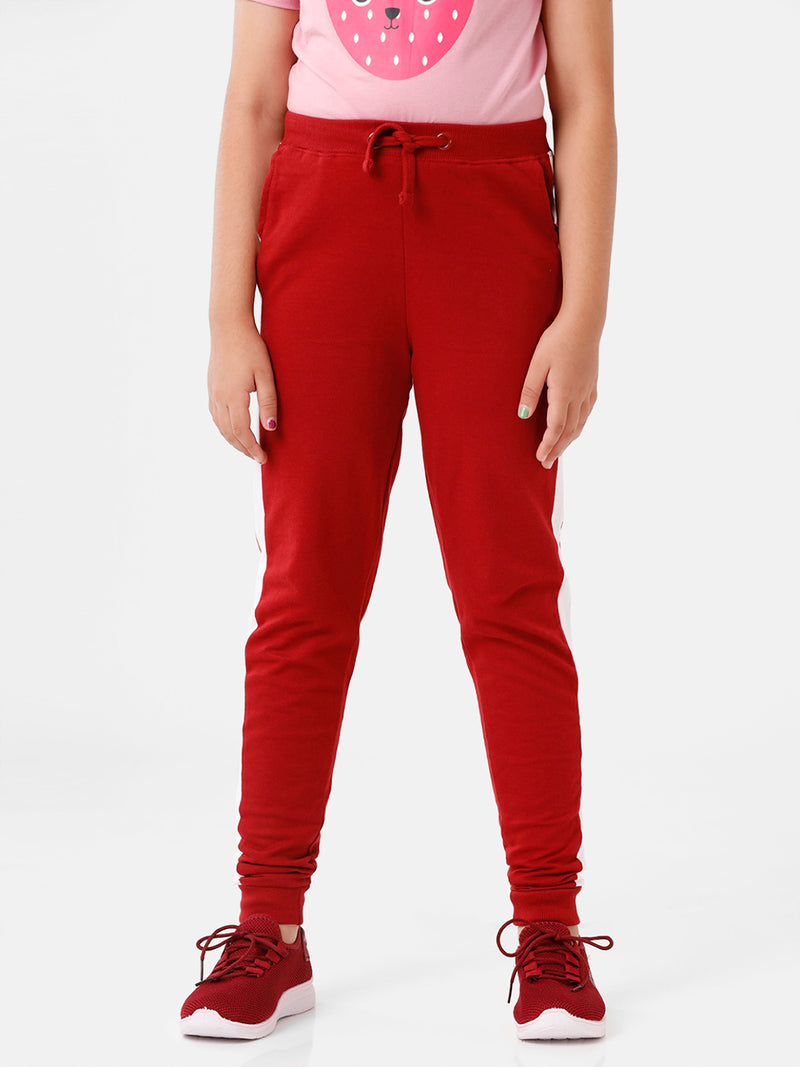 Kids - Girls Jogger Maroon