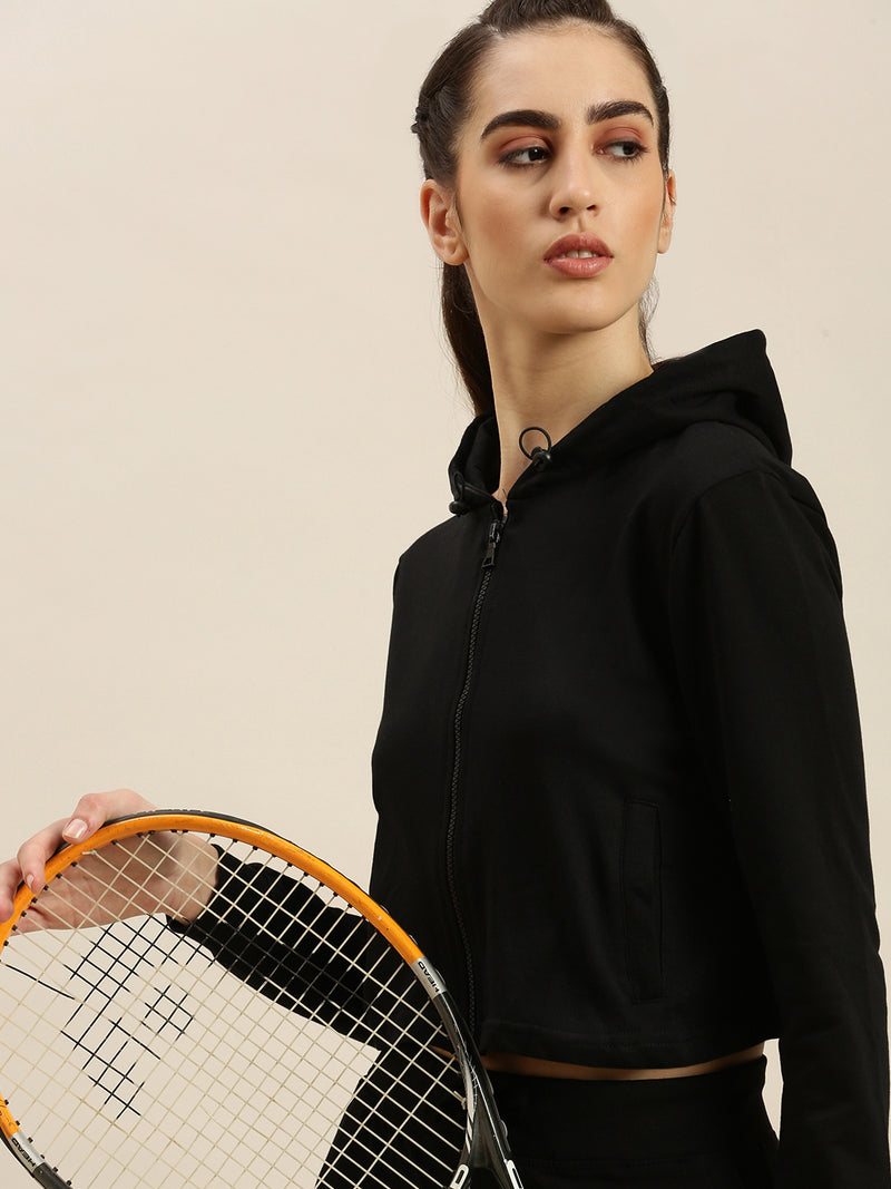 De Moza Ladies Sweatshirt Black