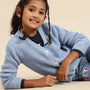 Pipin Girls Sweater Sky Blue